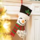 Glitzhome 20.5"L Hooked Stocking, Snowman