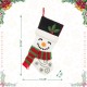 Glitzhome 20.5"L Hooked Stocking, Snowman