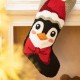 Glitzhome 20.5"L Hooked Stocking, Penguin