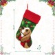 Glitzhome 20.5"L Hooked Stocking, Dog