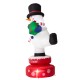 Glitzhome 6FT Lighted Inflatable Rotating Snowman Décor