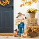 Glitzhome 30"H Fall Wooden Painted Scarecrow Porch Décor