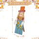 Glitzhome 29.5"H Fall Wood Scarecrow Porch Decor