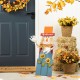 Glitzhome 29.5"H Fall Wood Scarecrow Porch Decor