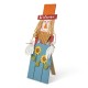 Glitzhome 29.5"H Fall Wood Scarecrow Porch Decor