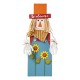 Glitzhome 29.5"H Fall Wood Scarecrow Porch Decor