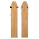 Glitzhome 42"H Set of 2 Thanksgiving Wooden Pilgrim Couple Porch Decor