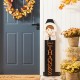 Glitzhome 42"H Set of 2 Thanksgiving Wooden Pilgrim Couple Porch Decor