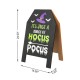 Glitzhome 24"H Halloween & Fall Double Sided Standing Easel Porch Sign