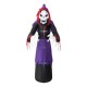 Glitzhome 10ft Lighted Halloween Inflatable Grim Reaper Decor