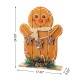 Glitzhome 24"H Wood Gingerbread Man Porch Decor