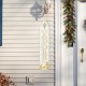 Glitzhome 42"H Wood "Let Us Adore Him" Nativity Porch Decor