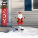 Glitzhome 36"H Metal Santa HOHOHO Yard Stake