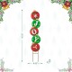 Glitzhome 42"H Metal JOY Ornament Yard Stake or Wall Decor (Two Function)