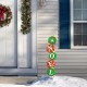 Glitzhome 42"H Metal NOEL Ornament Yard Stake or Wall Decor (Two Function)