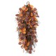 Glitzhome 26"H Fall Eucalyptus Berry Daisy Leaf Swag