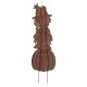 Glitzhome 46"H Fall Metal Stacked Scarecrow and Pumpkin Yard Stake