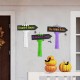 Glitzhome 24"H Set of 3 Halloween Metal Witch Hands Yard Stake