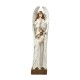 Glitzhome 30.5"H Ivory Resin Nativity Angel Figurine