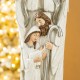 Glitzhome 30.5"H Ivory Resin Nativity Angel Figurine