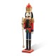 Glitzhome 24"H Wooden Christmas King Nutcracker