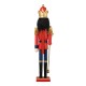 Glitzhome 24"H Wooden Christmas King Nutcracker