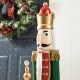 Glitzhome 42"H Wooden Christmas King Nutcracker