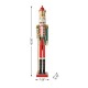 Glitzhome 42"H Wooden Christmas King Nutcracker