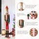 Glitzhome 42"H Wooden Christmas King Nutcracker