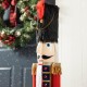 Glitzhome 42"H Wooden Christmas Soldier Nutcracker