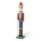 Glitzhome 54"H Wooden Christmas Glitter King Nutcracker