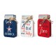 Glitzhome 7"H Set of 3 Patriotic Americana Wooden Mason Jar Table Decor