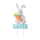 Glitzhome 30"H Easter Metal Bunny Yard Stake (KD)