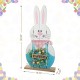 Glitzhome 30"H Easter Wooden Bunny Porch Decor