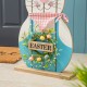 Glitzhome 30"H Easter Wooden Bunny Porch Decor