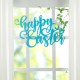 Glitzhome 18"L Easter Metal "Happy Easter" Door Hanger