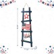 Glitzhome 36"H Patriotic Americana Ladder-shaped "USA" Porch Decor