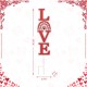 Glitzhome 36''H Valentine's Metal Rainbow "LOVE" Yard Stake（KD)