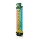 Glitzhome 42"H St.Patrick's Wooden Rainbow &Pot of Gold Porch decor