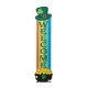 Glitzhome 42"H St.Patrick's Wooden Rainbow &Pot of Gold Porch decor