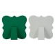 Glitzhome Set of 2 St.Patrick's Wooden Table Decor