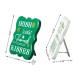 Glitzhome Set of 2 St.Patrick's Wooden Table Decor