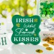 Glitzhome Set of 2 St.Patrick's Wooden Table Decor