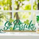 Glitzhome 16"L St.Patrick's Metal Table decor