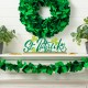 Glitzhome 16"L St.Patrick's Metal Table decor