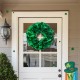 Glitzhome 19.25"D St.Patrick's Felt Wreath