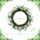 Glitzhome 20"D St.Patrick's Shamrock Berry Wreath