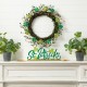 Glitzhome 20"D St.Patrick's Shamrock Berry Wreath