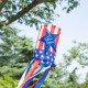 Glitzhome 60.25"H Patriotic Americana Star Windsocks