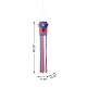 Glitzhome 60.25"H Patriotic Americana Eagle Windsocks